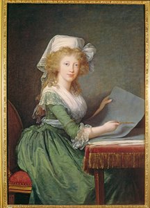 María Luisa de Borbón-Sicilia (1773-1802) 1790 de Elisabeth Louise Vigee Lebrun